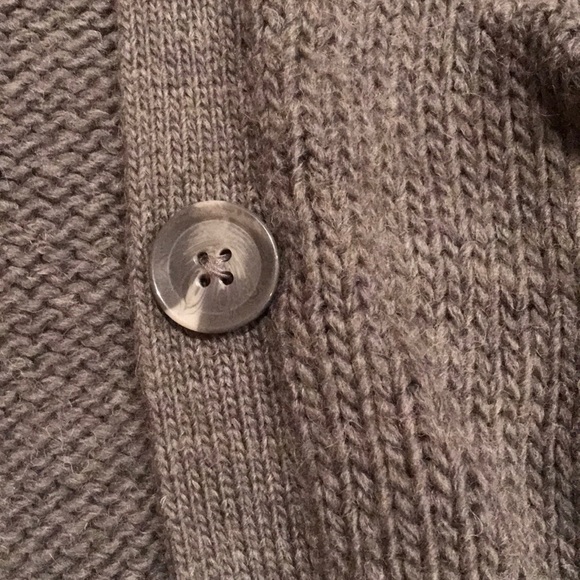 🌪Long gray cardigan sweater🌪 - Picture 4 of 8